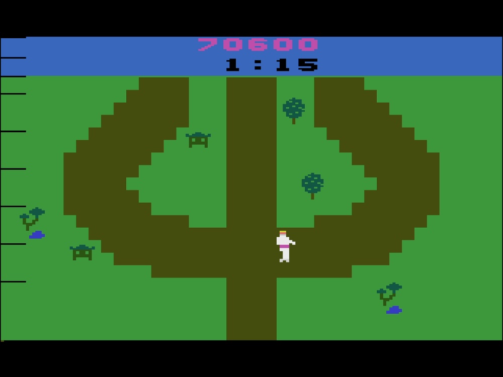 Gameplay of Chuck Norris Superkicks for Atari 2600